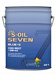 МАСЛО МОТОРНОЕ S-OIL 7 BLUE #5 CNG BEST 15W-40 (20л)